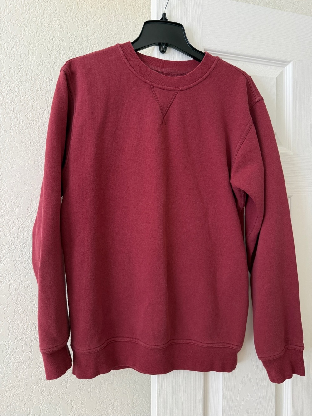 Lululemon All yours crew fleece mulled wine Size 2